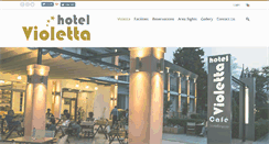 Desktop Screenshot of hotelvioletta.com