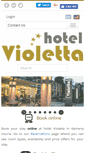 Mobile Screenshot of hotelvioletta.com